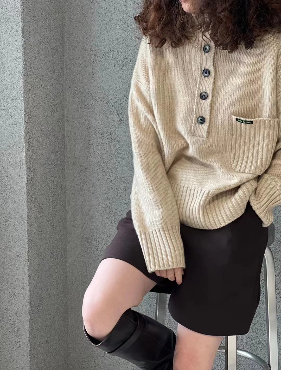 ⭐首次分店⭐开士米·丝绸的专营商店F、PECORA(粉丝·pekora)🧥