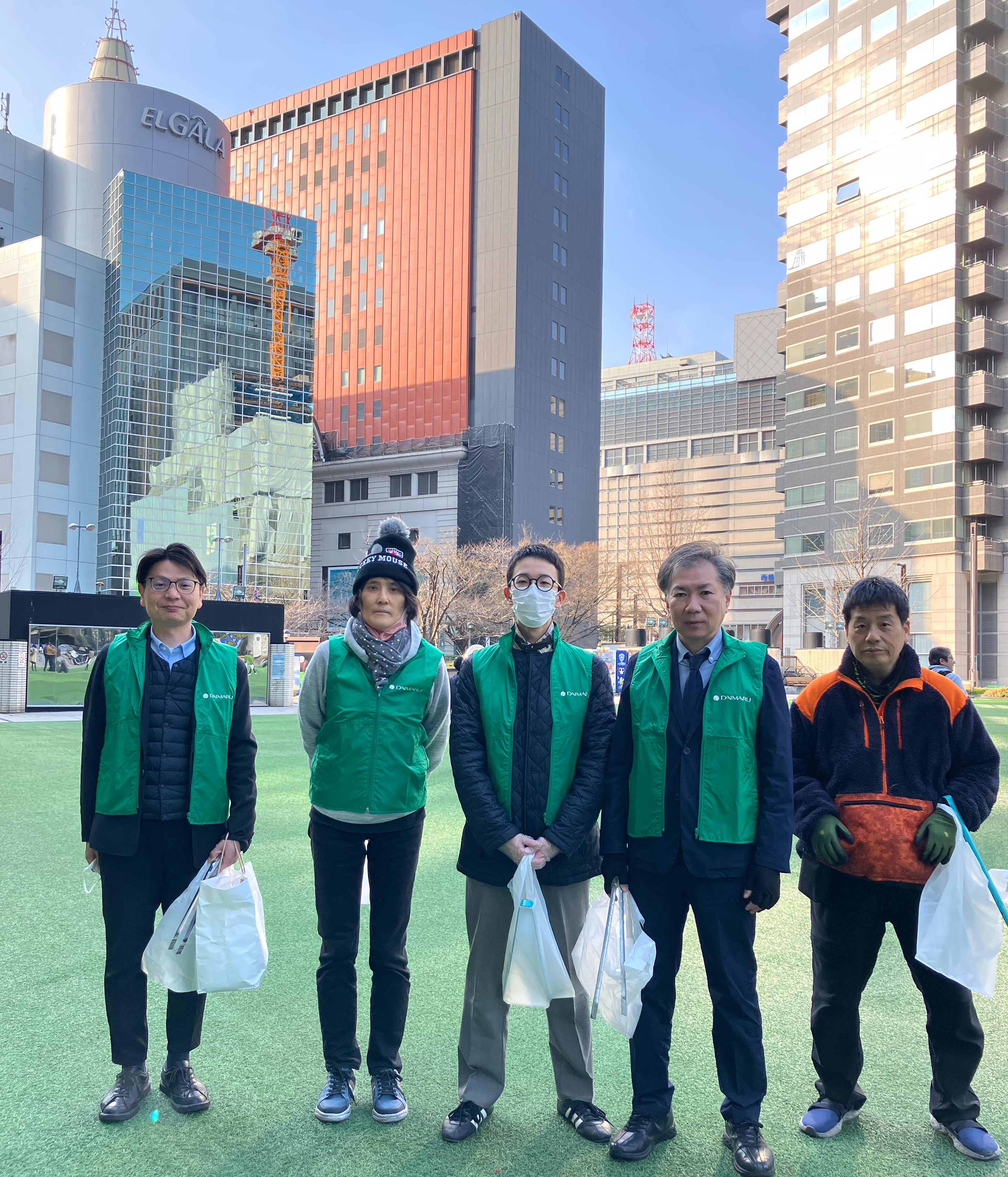 参加了Tenjin清洁日‼