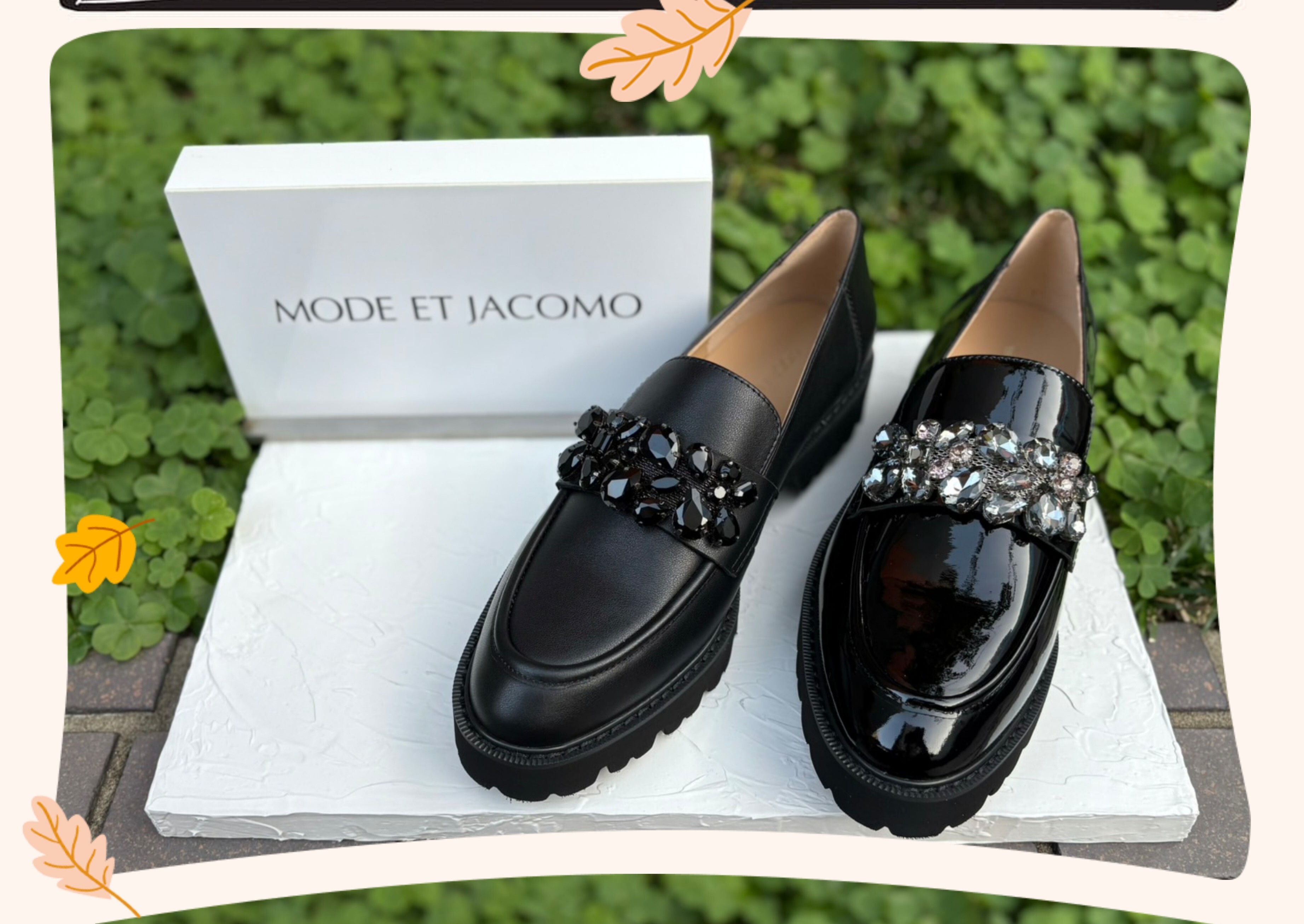 脚下变成华丽的💓的✨loafers✨