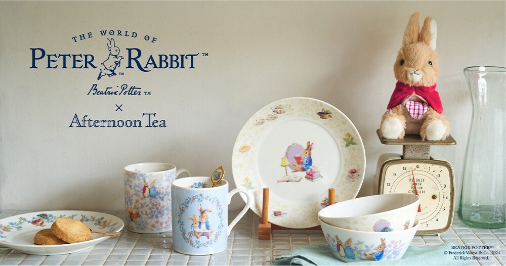 与"彼得Rabbit™"的协作第2弹❕