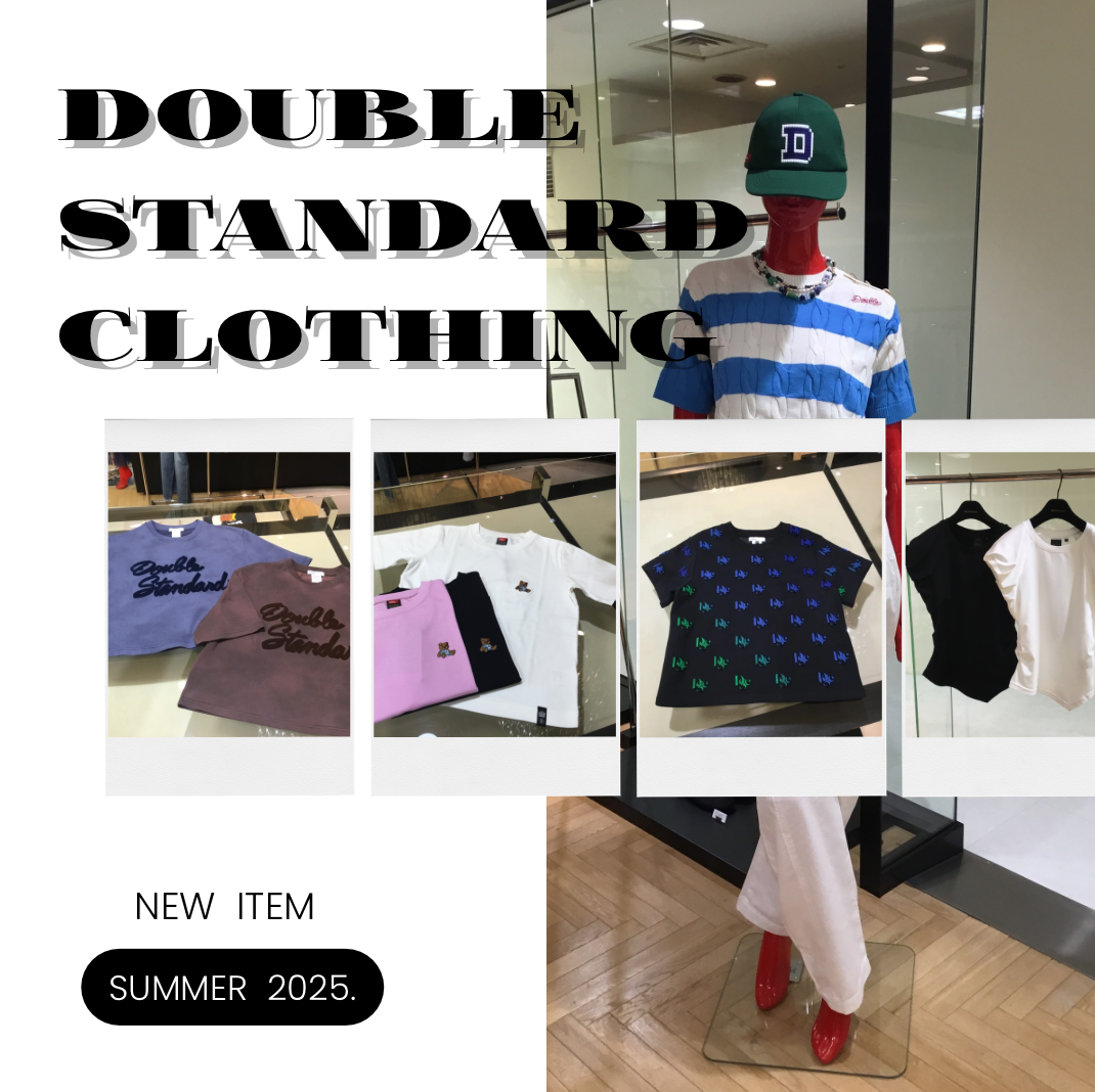[DOUBLE STANDARD CLOTHING]SUMMER ITEM 2025 T-衬衫