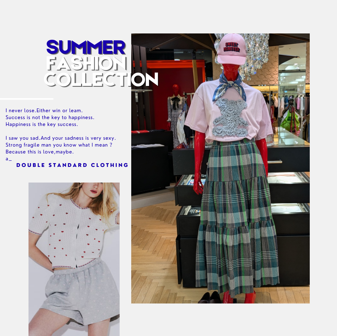 DOUBLE STANDARD CLOTHINGSUMMER FAIR&CORCOVADO POP UP