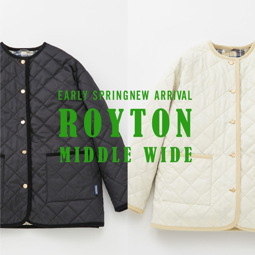 新作品在超人气的系列〈ROYTON〉是出场💫