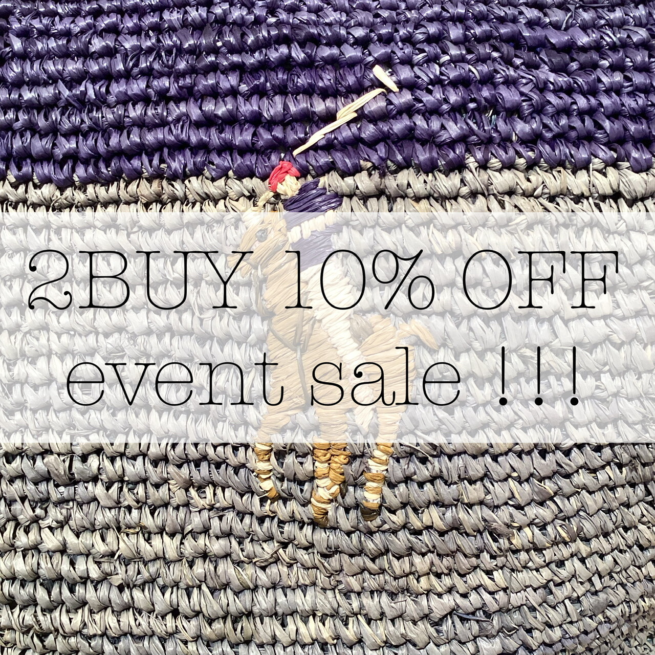[2BUY 10%OFF]是促销活动的导览!！！