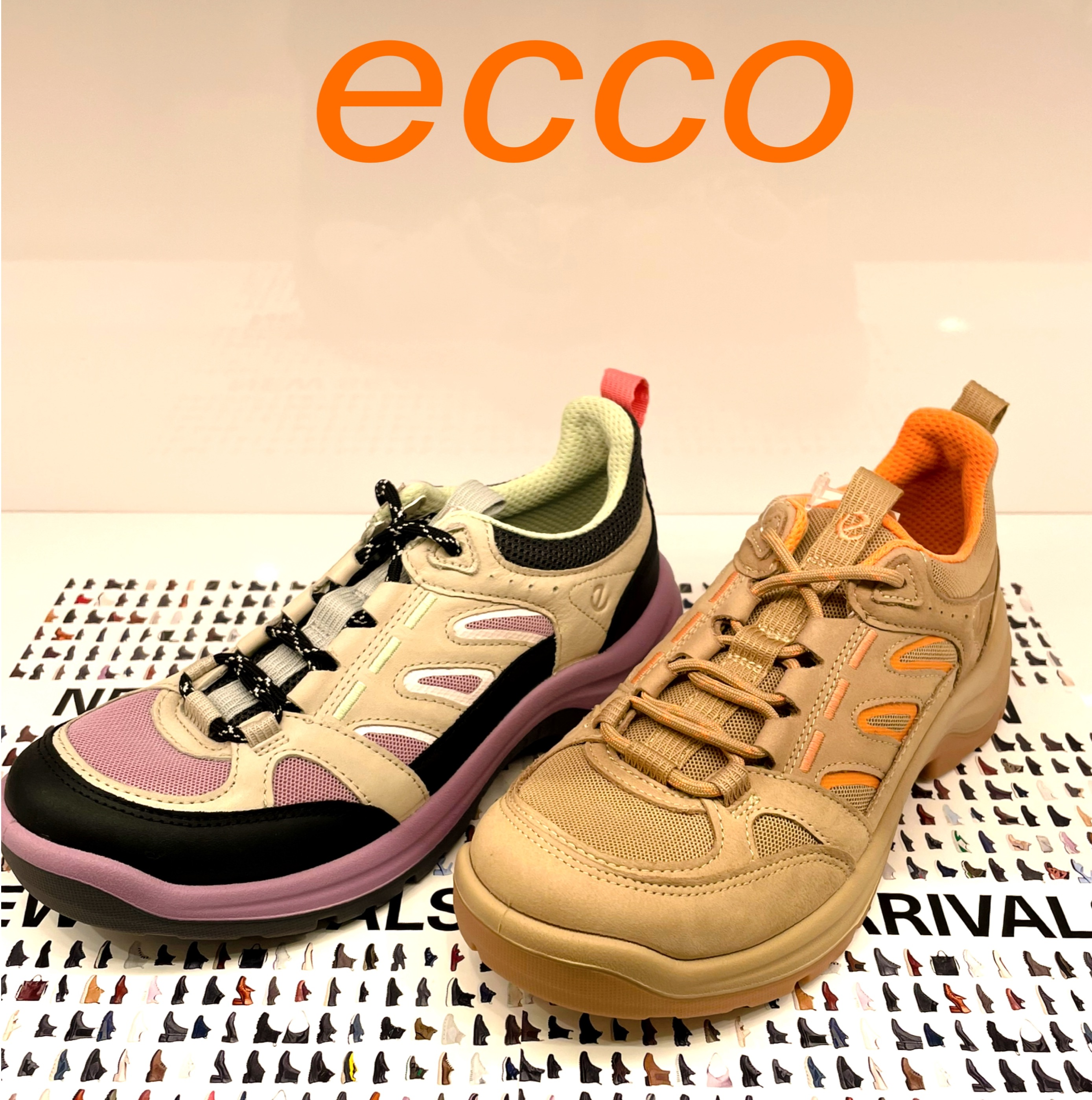 "ECCO"仅仅只是穿着也wakuwaku😄