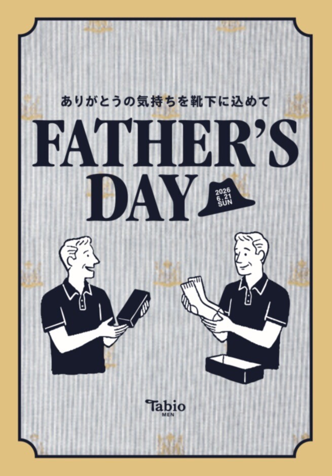 期间限定TabioMEN父亲节