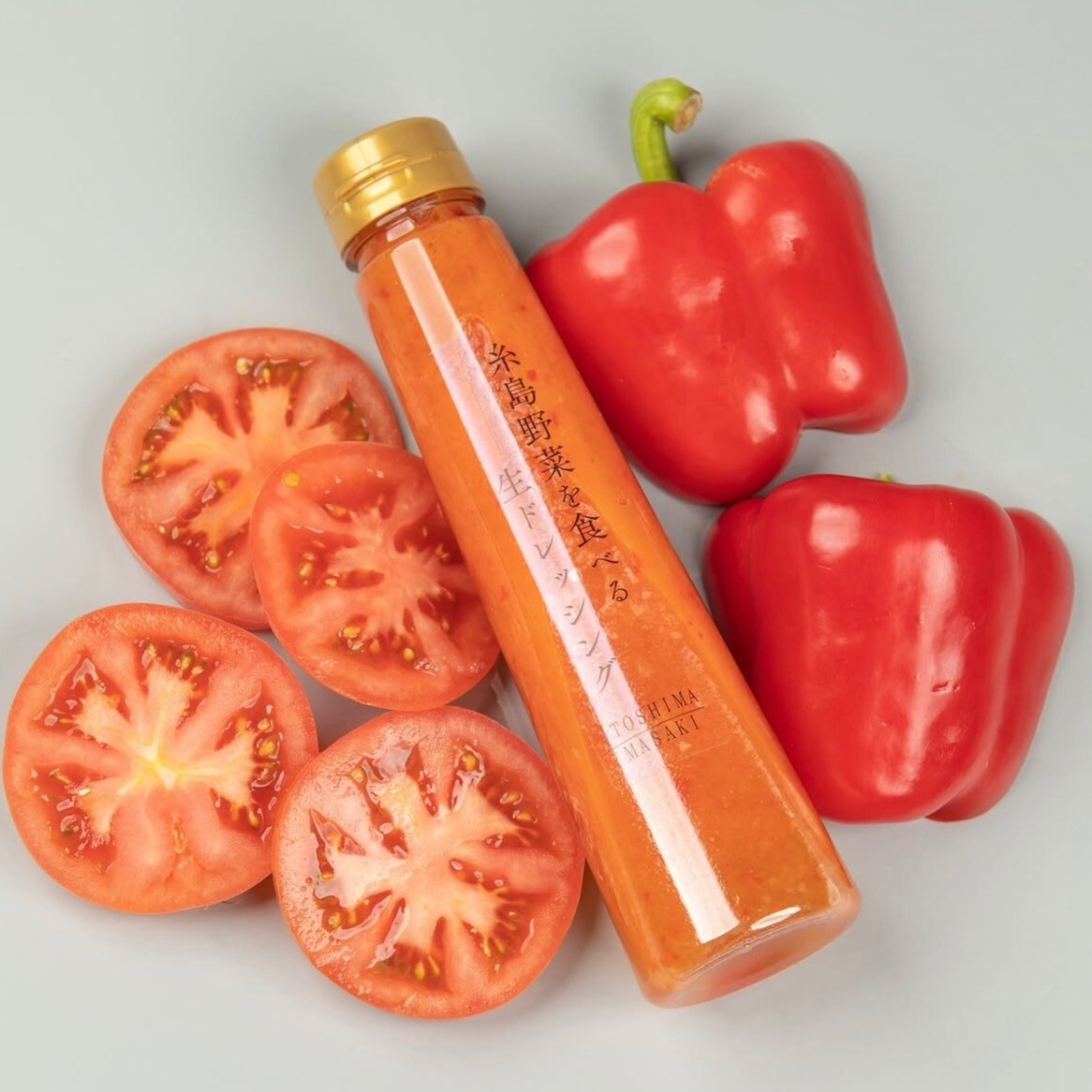 [纯粹的美味食品]西红柿红辣椒调味汁