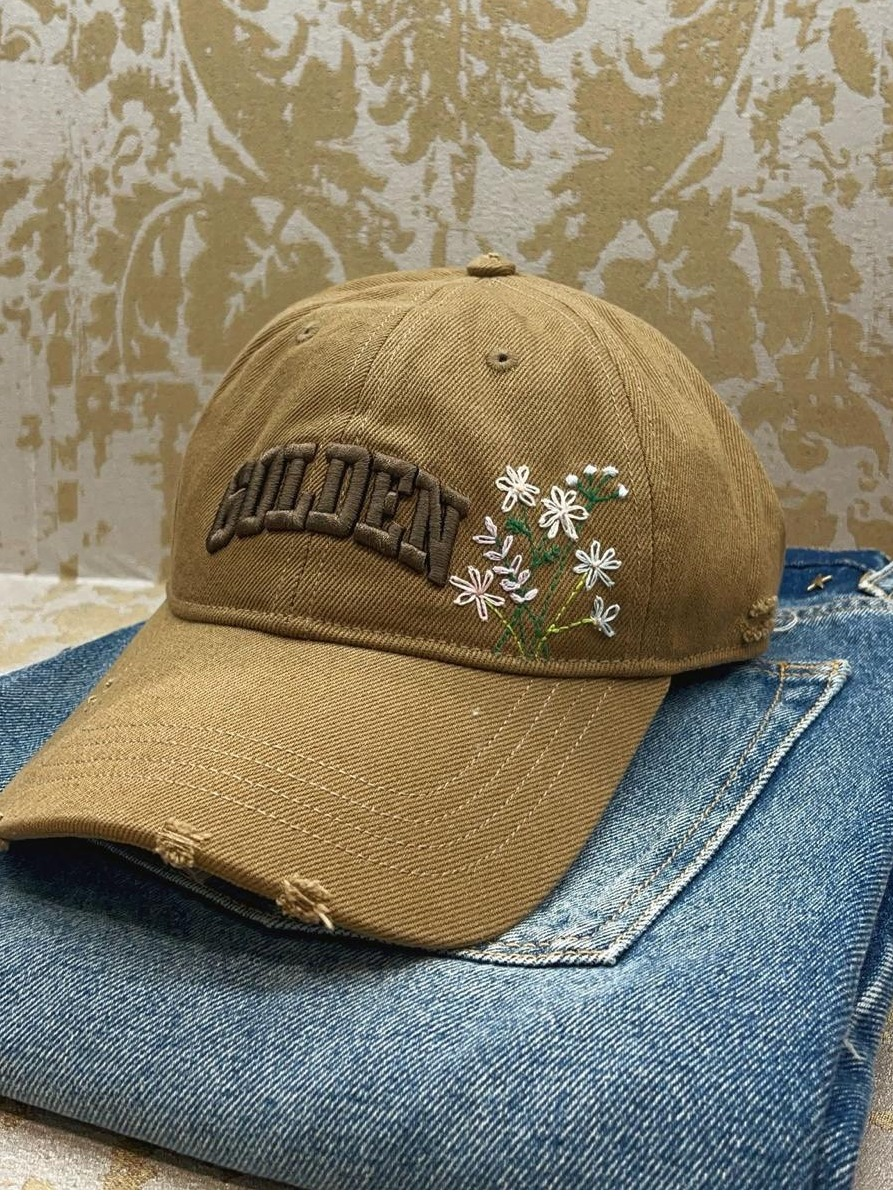 日常的装扮对艺术Flower embroidery Golden Goose