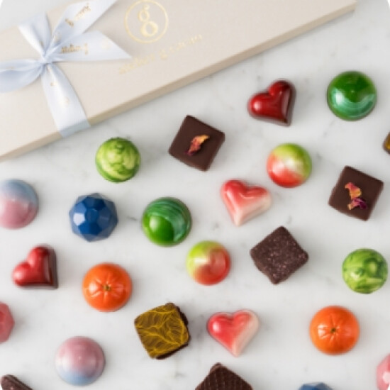 [atelier g.cacao(工坊克·可可)]绣球巧克力