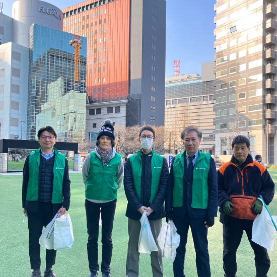 参加了Tenjin清洁日‼