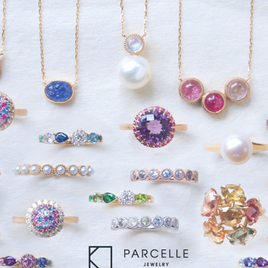 PARCELLE JEWELRY夏天的新作品珠宝和特别定做珠宝展销会
