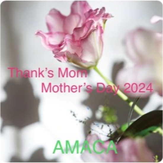 AMACA ★ 母亲节的祝贺礼物💐2024