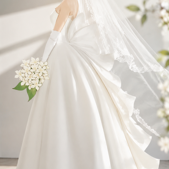 为作前撮riya婚礼的准备正式的rezashiebingu