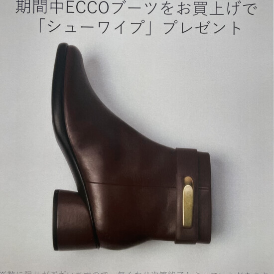 [ECCO]靴子交易10月30日星期三～起动👢✨