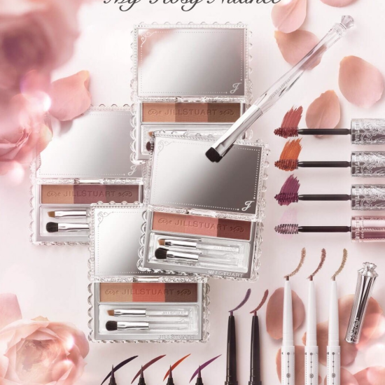 JILLSTUART实现的Rosy Chiffon Brow