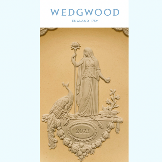 wedgwood年铭牌、天干地支托盘兔子的介绍