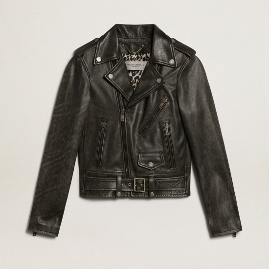 适应我的复古。LeatherJacket