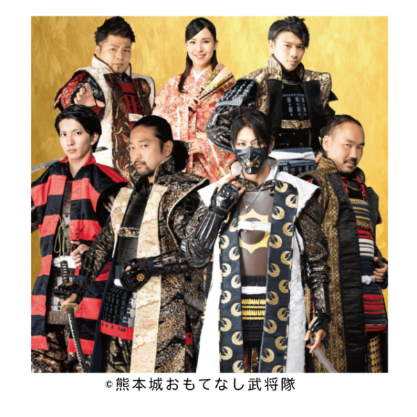 熊本城款待武将队在大丸！